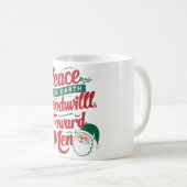 Mug Bouchons de café personnalisés pour des cadeaux un (Devant droit)