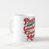 Mug Bouchons de café personnalisés pour des cadeaux un (Devant gauche)