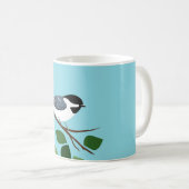 Mug Bouchons d'oiseaux de poulet (Devant droit)