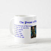 Mug Bouclage de prière du St Francis (Devant gauche)