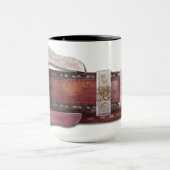 Mug Boucle de ceinture de cowboy western (Centre)