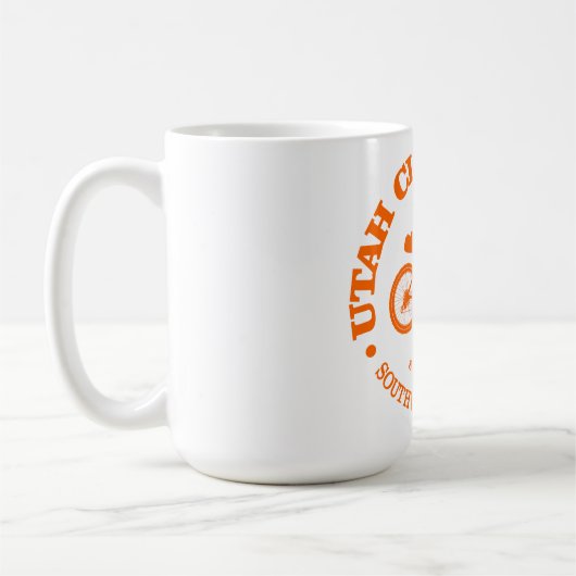 Mug Boucle des falaises d'Utah (cyclisme) (Gauche)