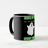 Mug Boucle Haut Boo Vous venez d'activer mon commutate (Devant gauche)