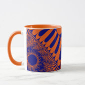 Mug Boucle orange et bleue (Gauche)