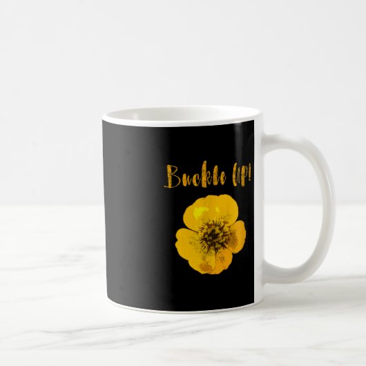 Mug Boucle vers le haut Bouteille Motivationnelle (Droite)