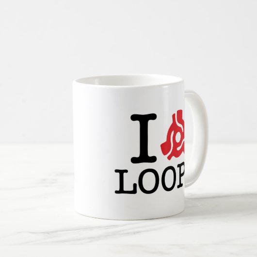 Mug Boucles d'adaptateur I 45 (Devant droit)