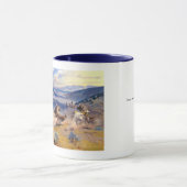 Mug Boucles de Charles M. Russell et Horses rapide (Centre)