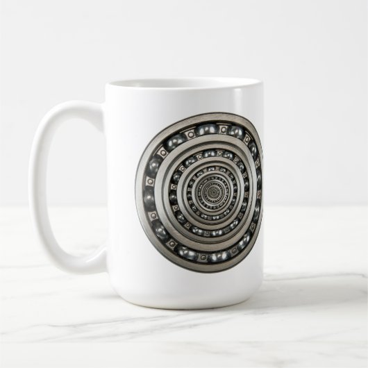 Mug Boucles de course à méta vitesse infinie (Gauche)