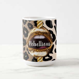 Mug Boucles d'or personnalisées Wild Cadeau Décor girl