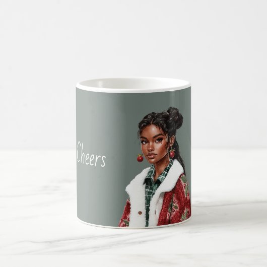 Mug Boucles d'oreilles Grenade Black Lady (Centre)
