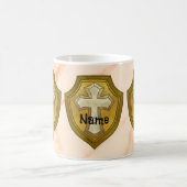 Mug Bouclier Croix Chrétienne (Centre)