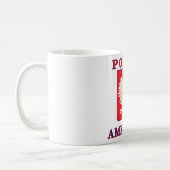 Mug Bouclier d'aigle américain polonais (Gauche)