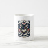 Mug Bouclier de bataille patriotique 1776 Sym (Centre)