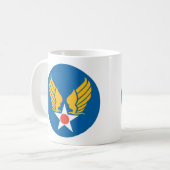Mug Bouclier de corps d'air d'armée (Devant gauche)