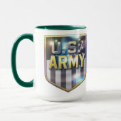 Mug Bouclier de drapeau de l'armée (Gauche)