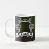 Mug Bouclier de tartan d'Adams (Gauche)