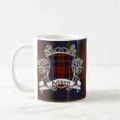 Mug Bouclier de tartan d'Aitken (Gauche)