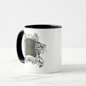 Mug Bouclier de tartan d'Alexandre (Devant gauche)