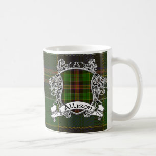 Mug Bouclier de tartan d'Allison