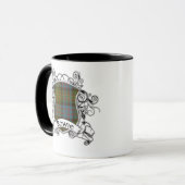 Mug Bouclier de tartan de Bowie (Devant gauche)