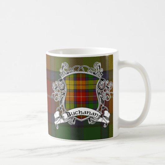 Mug Bouclier de tartan de Buchanan (Droite)