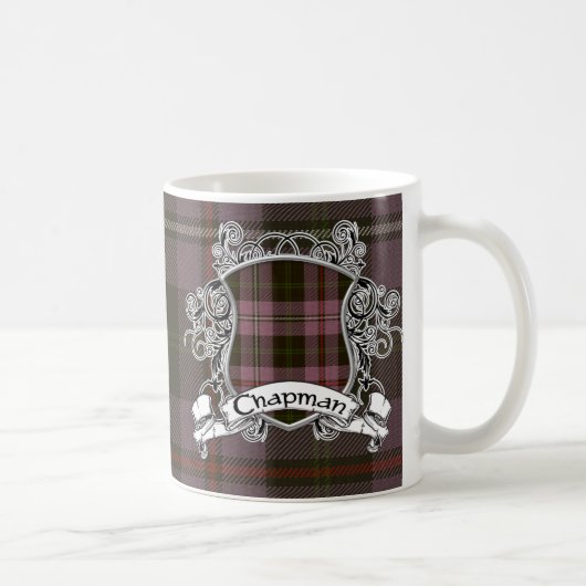 Mug Bouclier de tartan de Chapman (Droite)
