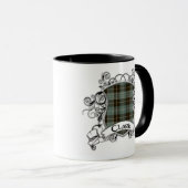 Mug Bouclier de tartan de Clark (Devant droit)