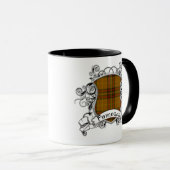 Mug Bouclier de tartan de Finnegan (Devant droit)