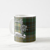 Mug Bouclier de tartan de Fitzpatrick (Devant gauche)
