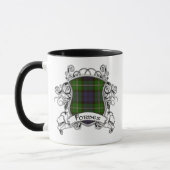 Mug Bouclier de tartan de Forbes (Gauche)