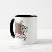 Mug Bouclier de tartan de Gillespie (Devant gauche)