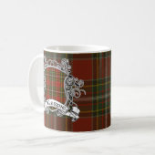 Mug Bouclier de tartan de Gillespie (Devant gauche)