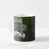 Mug Bouclier de tartan de Gordon (Devant gauche)