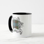 Mug Bouclier de tartan de Guthrie (Devant gauche)