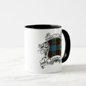 Mug Bouclier de tartan de Guthrie (Devant droit)