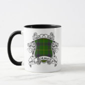 Mug Bouclier de tartan de Holmes (Gauche)