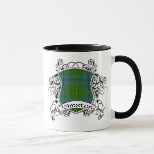 Mug Bouclier de tartan de Johnston (Droite)