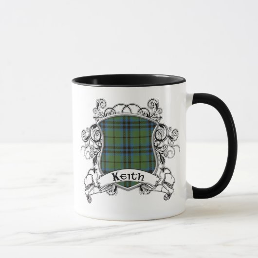 Mug Bouclier de tartan de Keith (Droite)