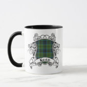 Mug Bouclier de tartan de Keith (Gauche)