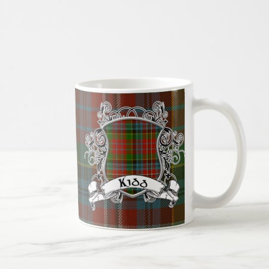 Mug Bouclier de tartan de Kidd (Droite)