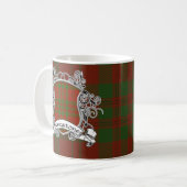 Mug Bouclier de tartan de Livingstone (Devant gauche)