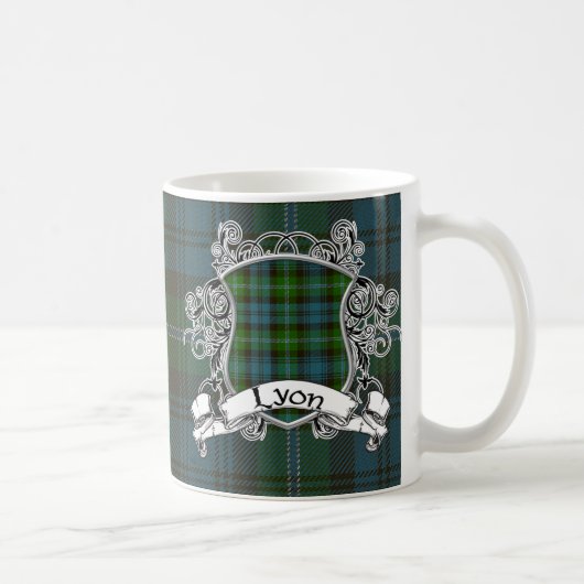 Mug Bouclier de tartan de Lyon (Droite)