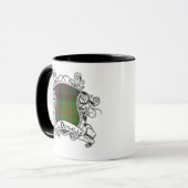 Mug Bouclier de tartan de MacDonald (Devant gauche)