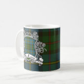 Mug Bouclier de tartan de MacLeod (Devant gauche)