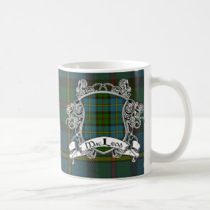 Mug Bouclier de tartan de MacLeod