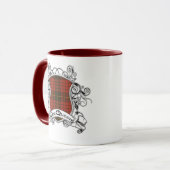 Mug Bouclier de tartan de MacQueen (Devant gauche)
