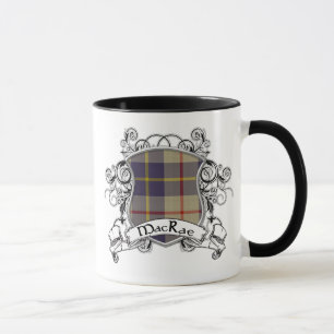 Mug Bouclier de tartan de MacRae