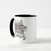 Mug Bouclier de tartan de MacRae (Devant gauche)