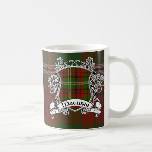 Mug Bouclier de tartan de Maguire (Droite)