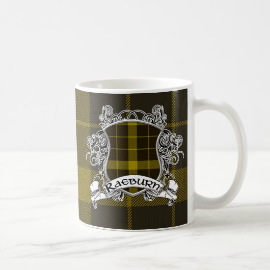 Mug Bouclier de tartan de Raeburn (Droite)